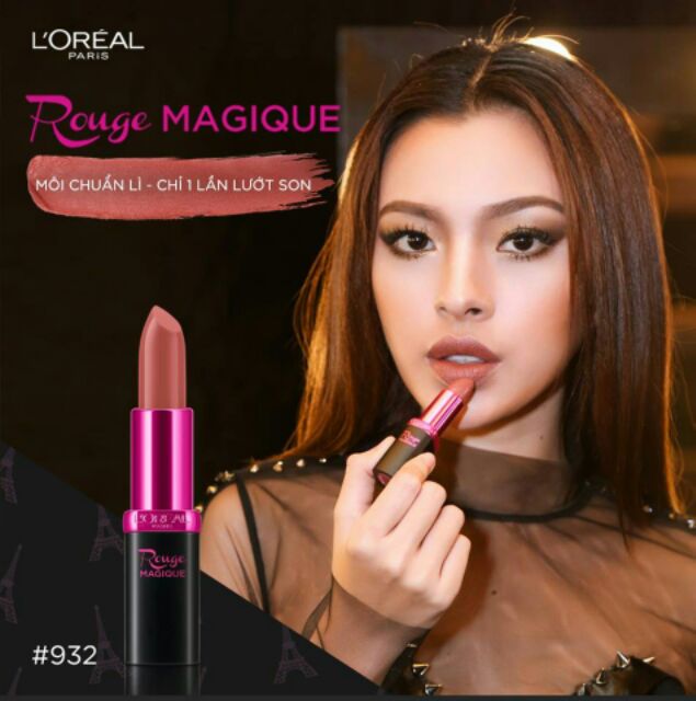 Son Màu Chuẩn Lì L'Oreal Paris Rouge Magique