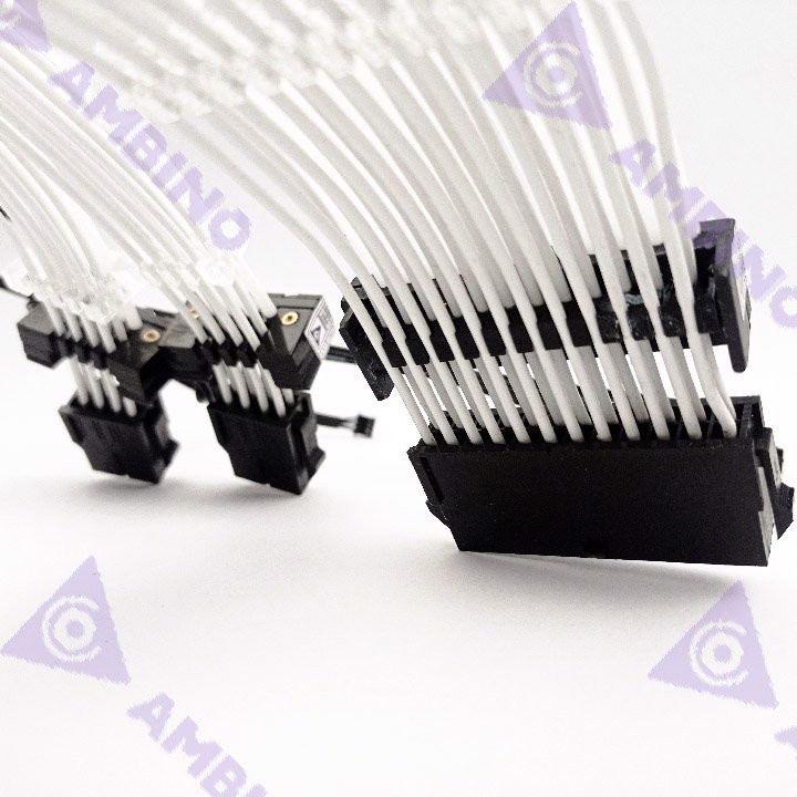 Bộ dây nguồn RGB 24P+ 2x8P VGA Ambino RainPow