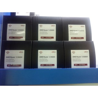 CPU AMD Ryzen 5 3500X 3.8 GHz (4.1GHz Max Boost) / 32MB Cache / 6 cores / 6 threads)