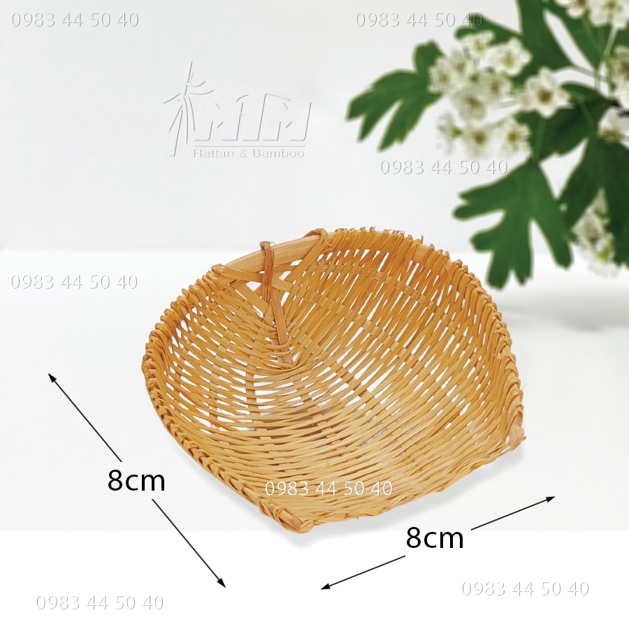 Giỏ tre mini l Ky nhí (8cm) - decor/trang trí, phụ kiện chụp hình.