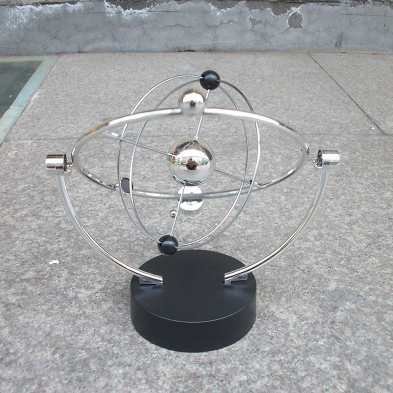 Dudu Kinetic Orbital Revolving Gadget Perpetual Motion Desk Office Art Decor Toy Gift