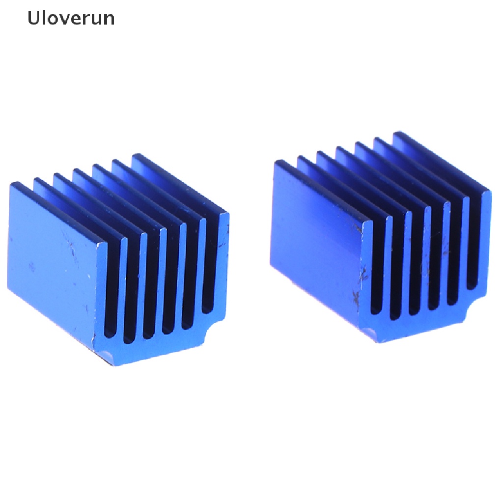 Set 2 quạt tản nhiệt bằng nhôm màu xanh dương cho máy in 3D