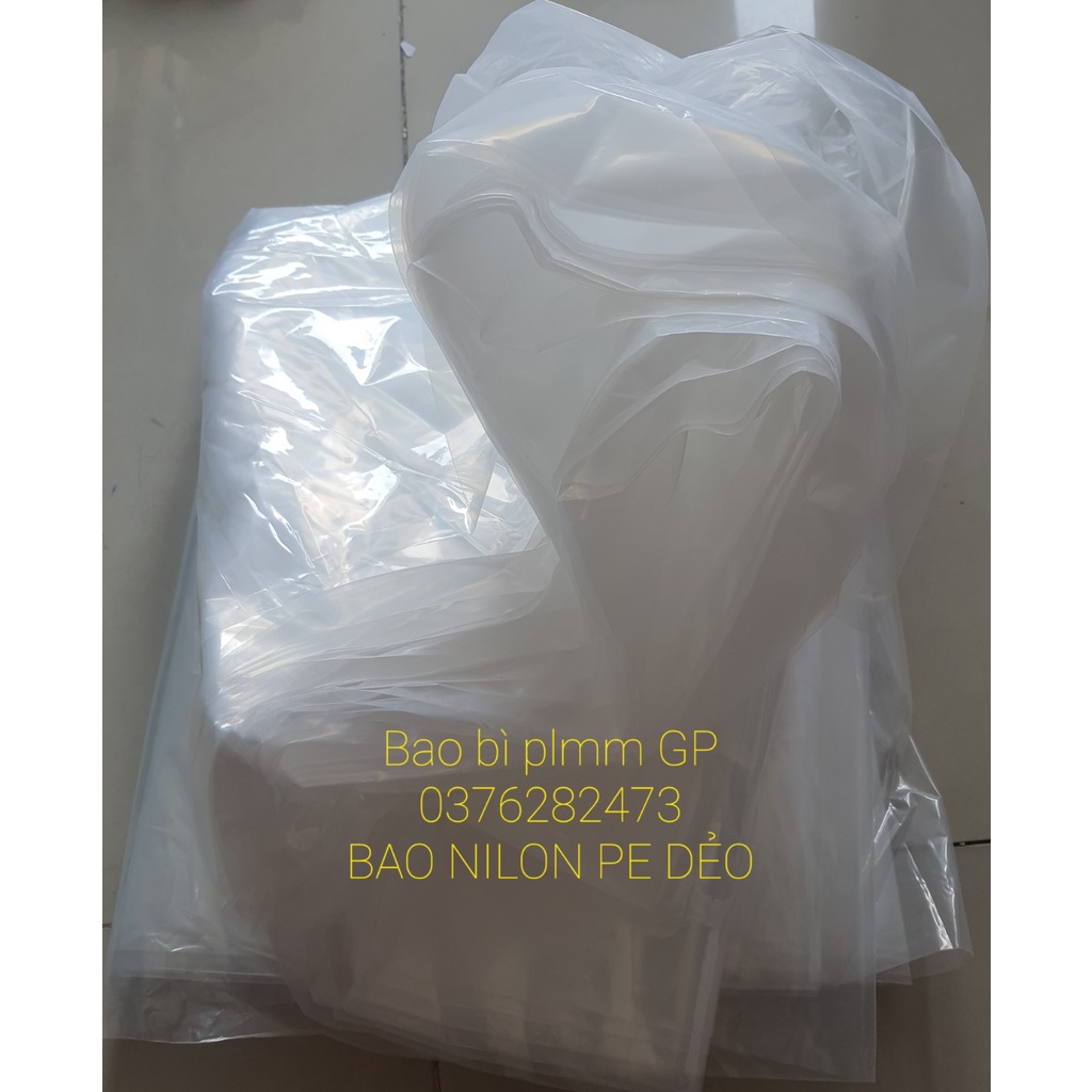 1KG TÚI NI LÔNG PE LỒNG BAO TẢI ĐÓNG GÓI HÀNG HÓA/PE MỜ ĐÓNG HÀNG SIZE ĐẠI