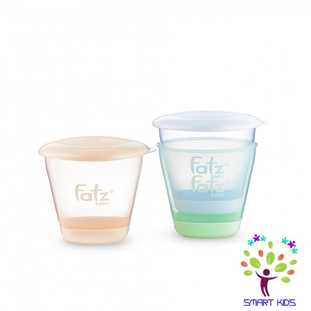 Bộ 3 cốc trữ thức ăn dặm xếp chồng 150ml Fatz Baby FB0060N