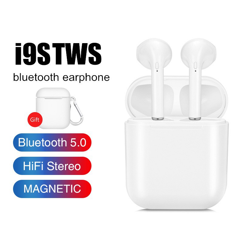 i9 I9S TWS Mini Bluetooth headphones Wireless Earphone Portable Invisible Earbud for all smart phone PK i10 i11 i12 i13