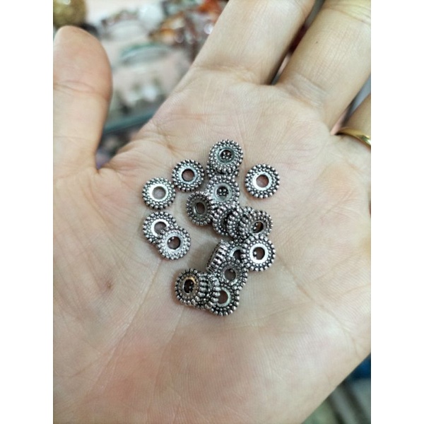 Charm bánh xe cao cấp chặn hạt xâu vòng