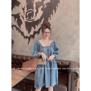 ĐẦM SUÔNG DENIM XINH XẮN