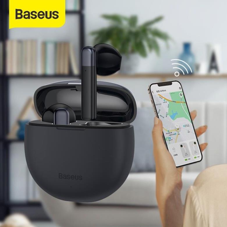 Tai nghe Bluetooth không dây Cao Cấp Baseus NGW2 AirNora W5.0, Pin 4H, chống nước IPX4, Siêu sang chảnh