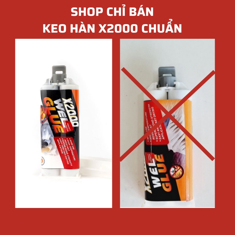 Keo hàn sắt, thép, kim loại keo hàn x2000 số một Nhật Bản, keo hàn gắn mọi vết nứt vỡ, keo dán sắt
