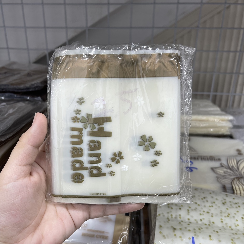 Túi hàn bánh xấp 50c - 7.5 cho bánh 75g (mẫu chọn ngẫu nhiên)