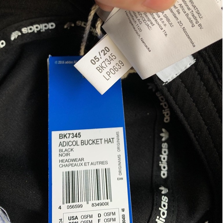 [NGHIỆN TÚI GIÁ GỐC + VIDEO THẬT] Mũ / Nón Bucket Adidas Originals Trefoil - BK7345 / XUẤT DƯ XỊN |CAM KẾT CHẤT LƯỢNG