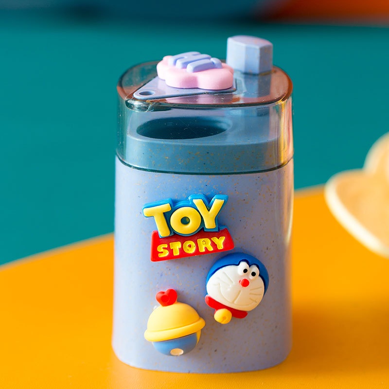 Hộp đựng tăm nhấn tự động họa tiết hoạt hình bằng nhựa PP cao cấp