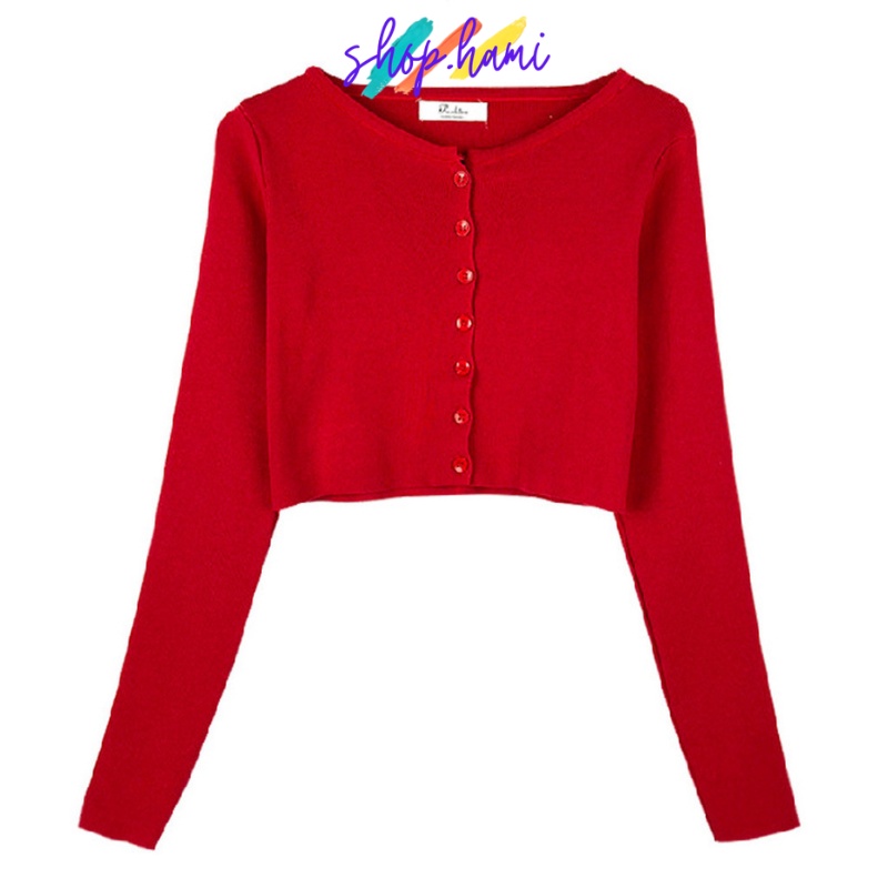 Áo Croptop YAN Tay Dài Nữ Ulzzang SHOP HAMI CRT02