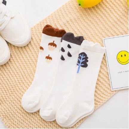 |FAMARAL2 giảm 10k cho đơn 50k|Tất Dài Cao Cổ Đến Gối Cho Bé Chống Trơn Trượt 0-3 Tuổi T36