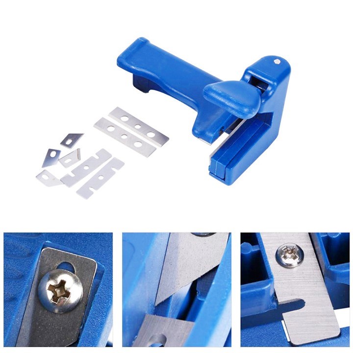 Dụng Cụ Gọt Chỉ Cắt Cạnh Cầm Tay, Bào gỗ 45 Độ, Dao Gọt Chỉ Dán Cạnh Gỗ Công Nghiệp