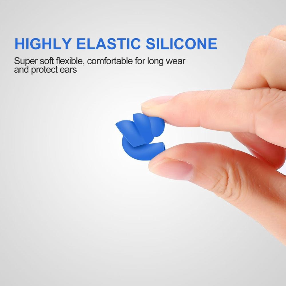 Chốt Silicone nhét tai giảm tiếng ồn mang đến cho bạn 1 giấc ngủ ngon