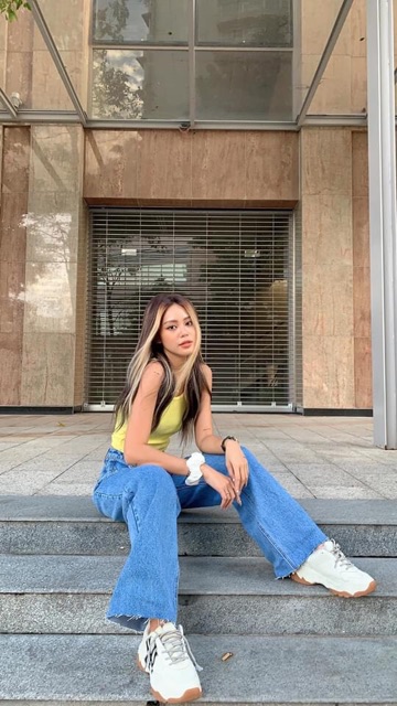 Quần Boy Suông True Blue thương hiệu Rocky Denim