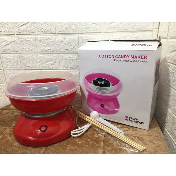 Máy Làm Kẹo Bông Gòn Đa Năng Mini Cotton Candy Maker Cho Bé (Xanh - Hồng - Trắng)