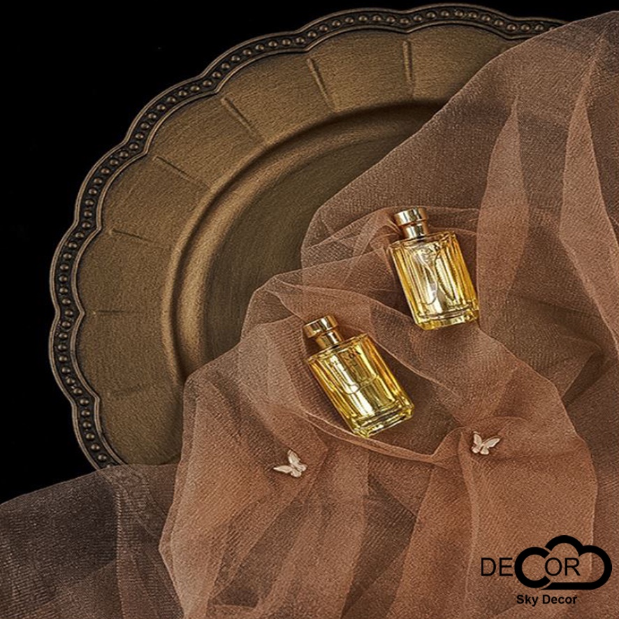 Khay Vintage tròn - Phụ kiện trang trí nhà cửa/cửa hàng - Đạo cụ chụp ảnh - SkyDecor