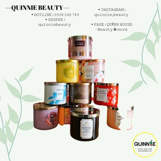 Nến thơm Bath and body works 3 bấc (3 wick candle) chính hãng