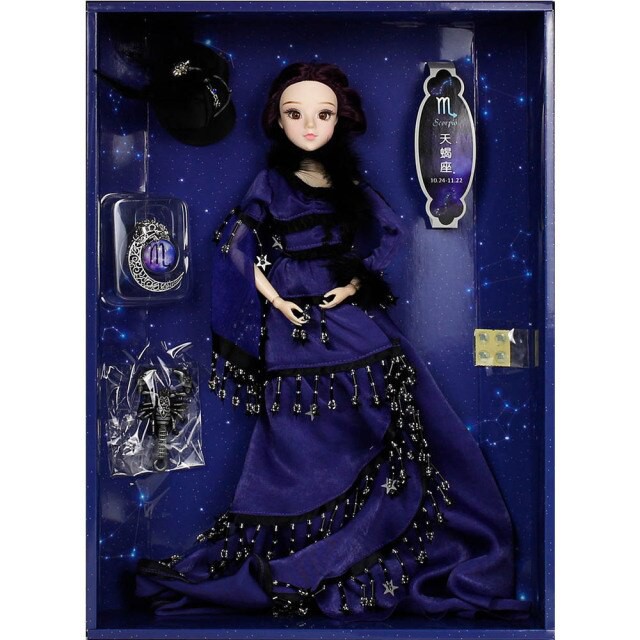 Búp Bê Khớp Cầu 12 Cung Hoàng Đạo ICY Fortune Days Mystery Magic Girl 12 Constellation Series Doll