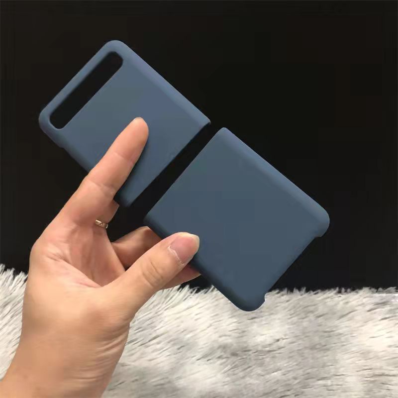 Ốp Điện Thoại Cứng Siêu Mỏng Bề Mặt Nhám Kiểu Dáng Đơn Giản Dành Cho Samsung Galaxy Z Flip 1 2 5G / 2