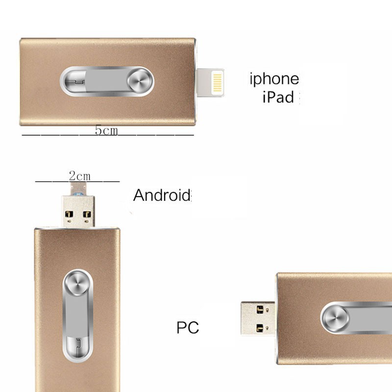 Usb 512Gb Otg Cho Iphone Ipad Android