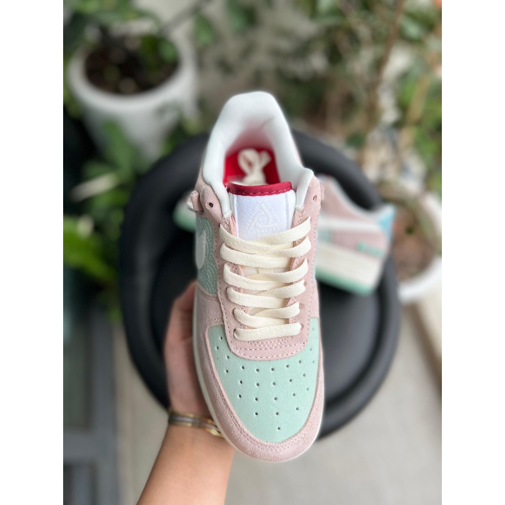 Giày A F 1 HỒNG XANH NGỌC