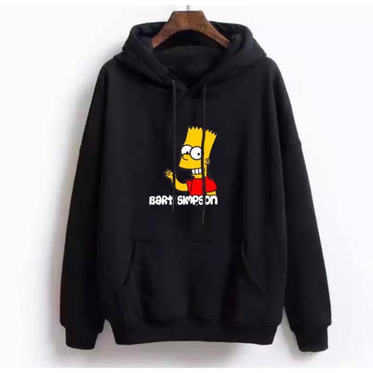 Áo Bart Simpson Hoodie Jacket unisex siêu hot