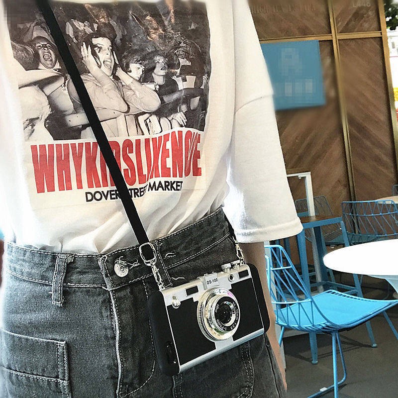 Cùng một trường hợp điện thoại di động, sự sáng tạo ba chiều trí thun ngắn tay | BigBuy360 - bigbuy360.vn