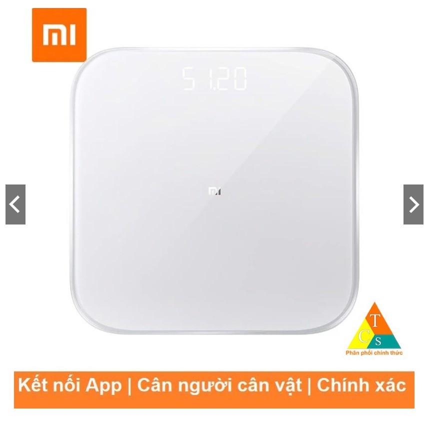(MI chính hãng-Có tặng kèm 3 viên pin) Cân điện tử thông minh Xiaomi Mi Smart Scale Gen2