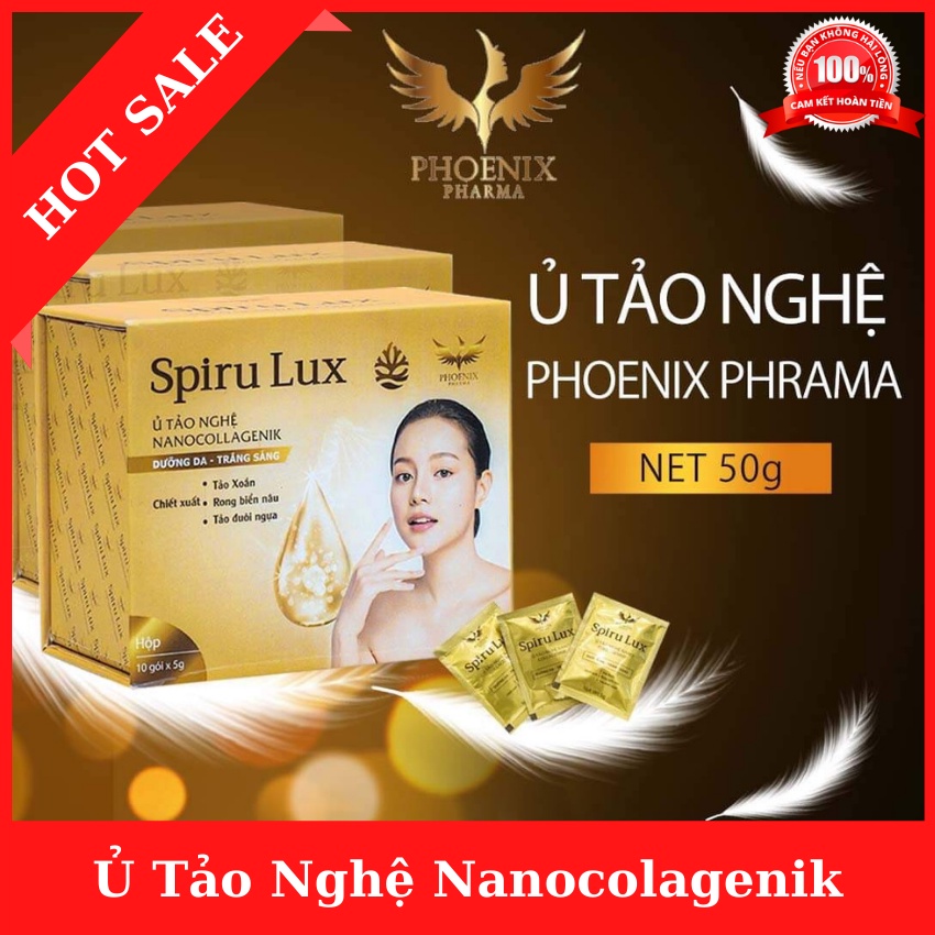 Ủ Tảo Nghệ Nanocolagenik 💥GIÁ TỐT NHẤT💥 ủ tảo nghệ thúc đẩy quá trình phục hồi da, tăng độ đàn hồi của da