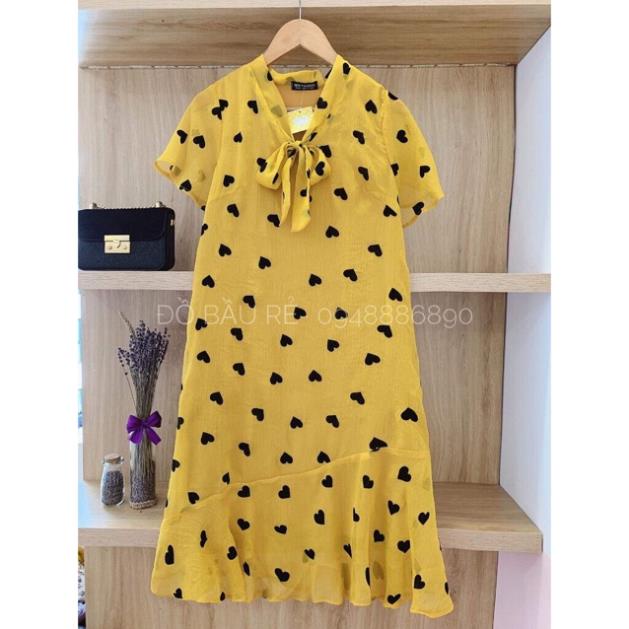 Váy bầu suông thời trang thiết kế dự tiệc công sở Loại 1