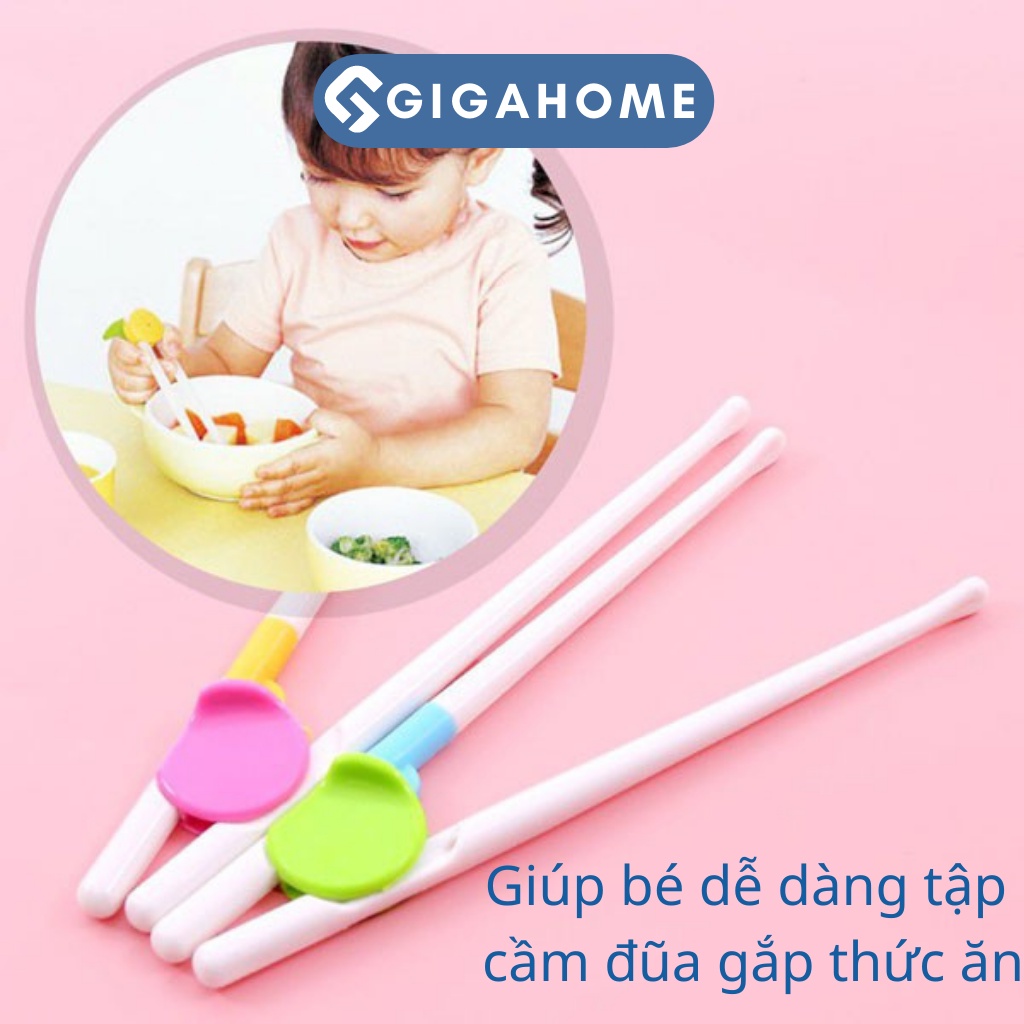 Đũa Tập Ăn Cho Bé GIGAHOME Kiểu Nhật Giúp Bé Tập Gắp Tiện Lợi 4971