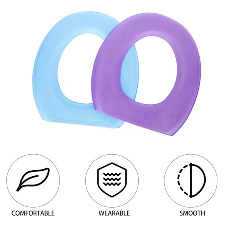 Vỏ bọc bệ ngồi bồn cầu hình chữ O làm từ EVA chống thấm nước thoải mái có thể tái sử dụng tiện lợi