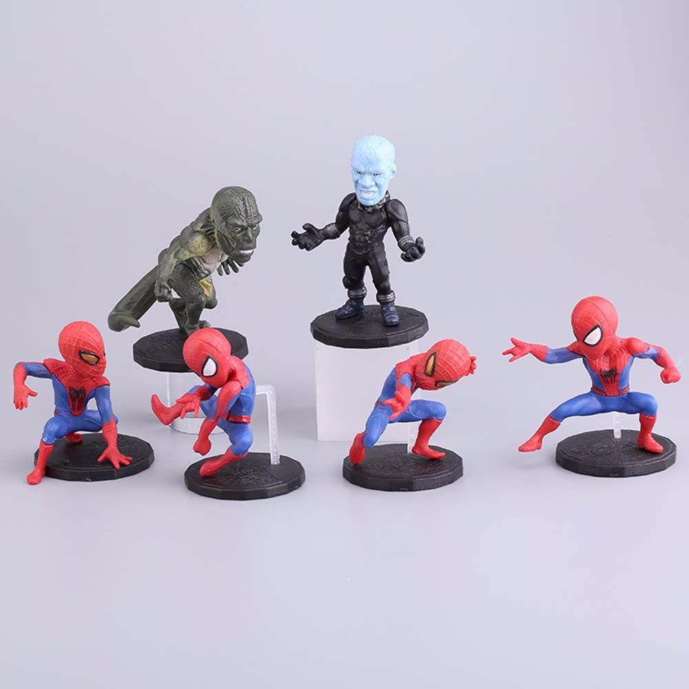 Mô Hình Nhân Vật Người Nhện / Hulk Trang Trí Bánh Kem