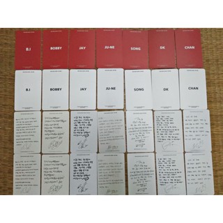 Bộ card iKON "Return" UNOFFICIAL