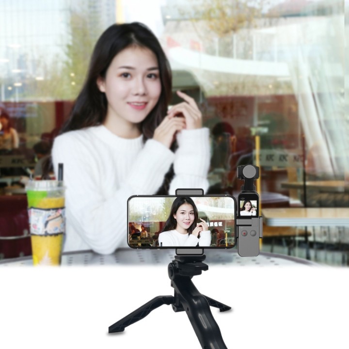 Kẹp Cố Định OSMO Pocket Và Điện Thoại Gắn Tripod