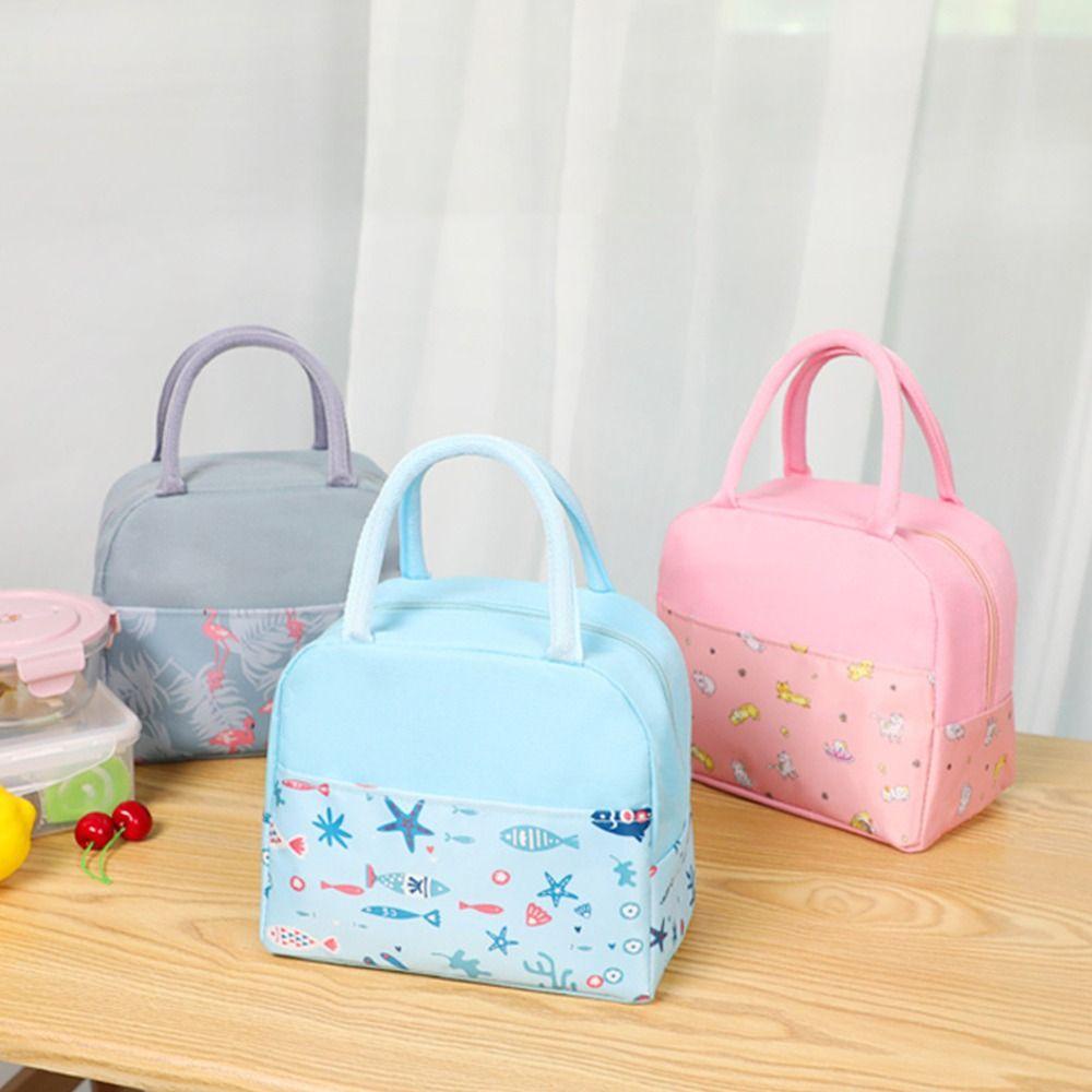 CONOPERY Túi Đựng Hộp Cơm Giữ Nhiệt Chống Thấm Nước Tiện Dụng Mang Theo Du Lịch Dã Ngoại