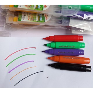 Bút lông màu 2 đầu 12 màu FP-C01