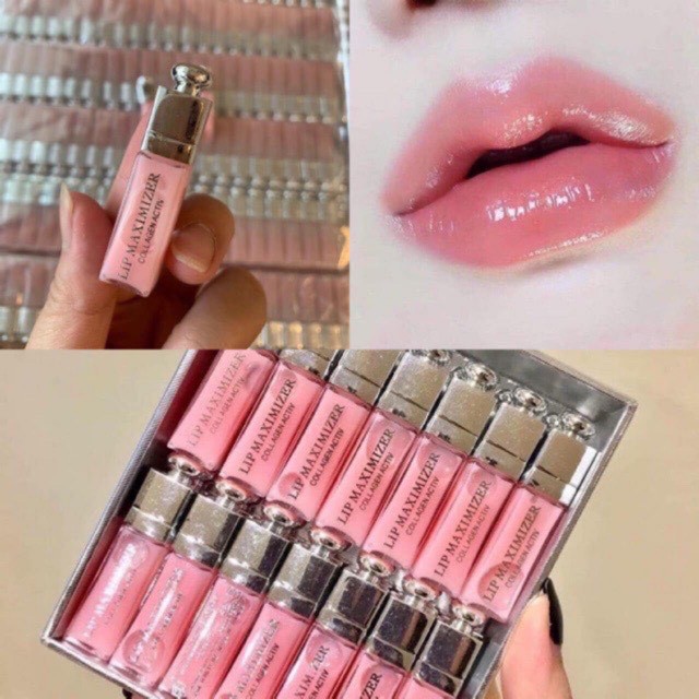 Son dưỡng Dior Lip Maximizer Collagen Activ mini 2 ml.