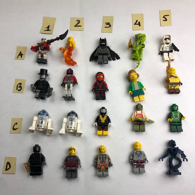 Minifigures chính hãng lego
