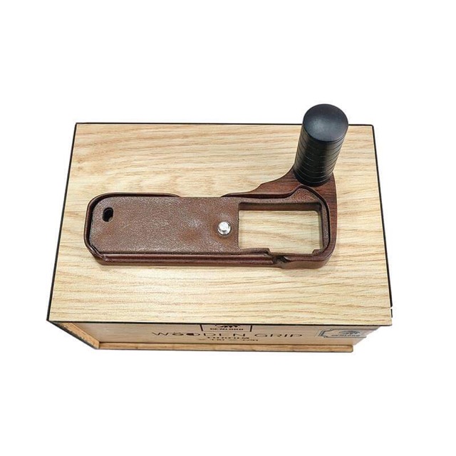 Báng cầm tay Handgrip gỗ Cenlord cho Fujiffilm XT1, XT2, XPro2, XT10, XT20