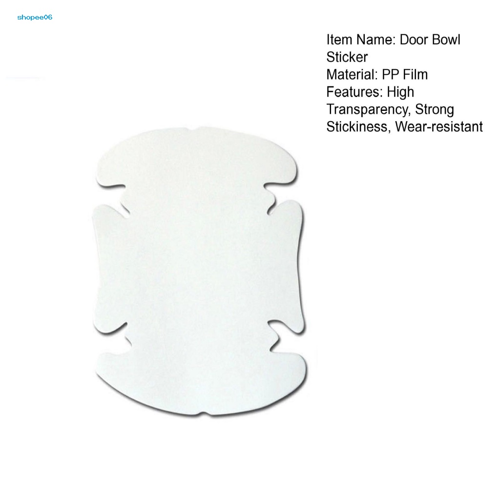 Miếng Dán Trang Trí Tay Nắm Cửa Xe Hơi Tự Dính Tiện Dụng