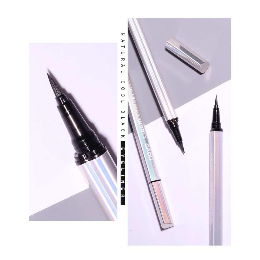 Hàng Có Sẵn Novo Bút Kẻ Mắt Dạng Sóng Nàng Tiên Cá Nhẹ Không Thấm Nước Trang Điểm Thanh Toán Khi Nhận Hàng