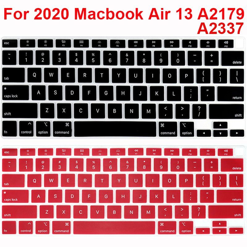 Keyboard Cover for 2020 Macbook Air A2337 A2179 silicone bảo vệ bàn phím Ốp lưng