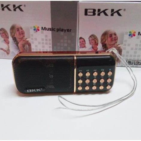 Máy Nghe Kinh Phật, Nghe Nhạc Thẻ Nhớ, Nghe Đài FM BKK B851 (Đỏ)