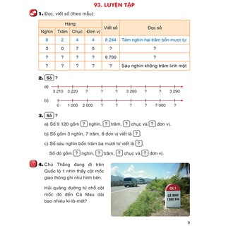 Sách - TOÁN 3 - Bình Minh (Tập 2)