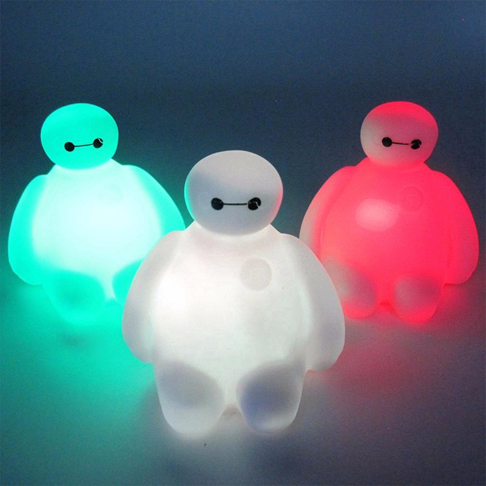 Đèn LED ban đêm hình nhân vật baymax đáng yêu
