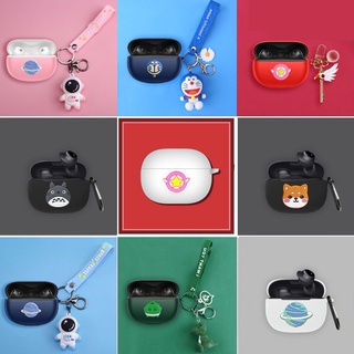 Ốp Hộp Đựng Tai Nghe Nhét Tai Silicon Có Móc Khóa Cho Xiaomi Redmi Buds 3 lite